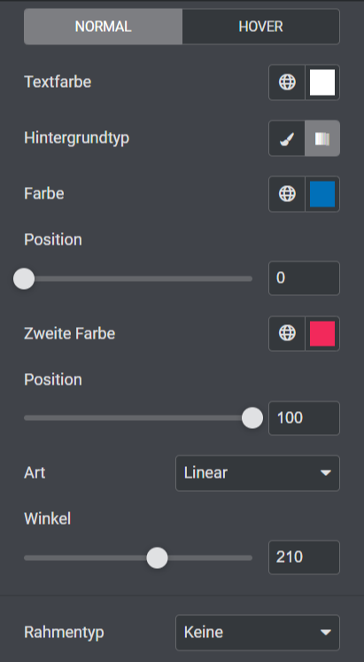 Hintergrundfarbe Elementor