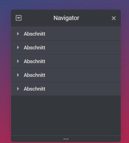 Navigator Box Elementor