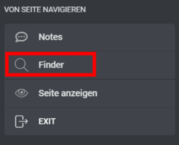 Finder Elementor