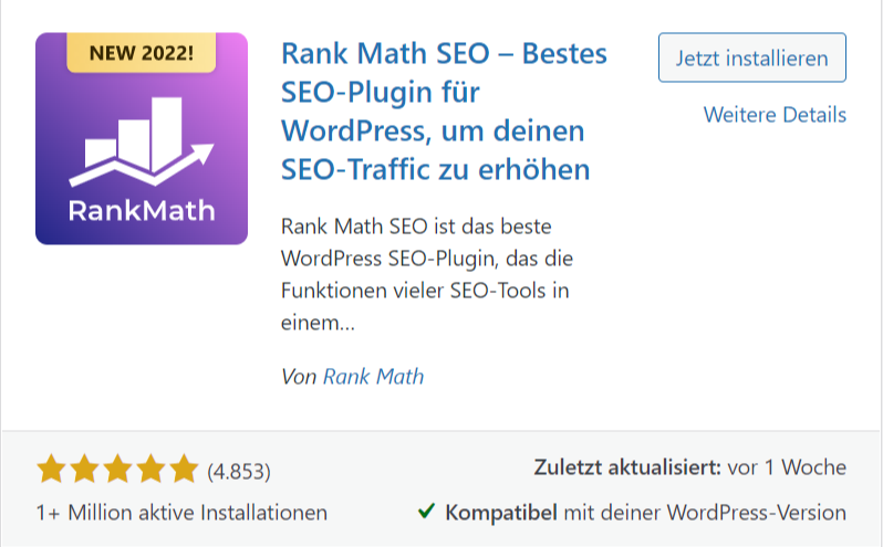 Rank Math SEO Plugin